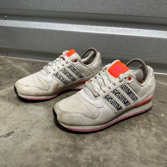 Adidas‎ ZXZ Women's US Size 7 White Zebra Stripes Casual Sneakers Shoes S84505 - Picture 1 of 8